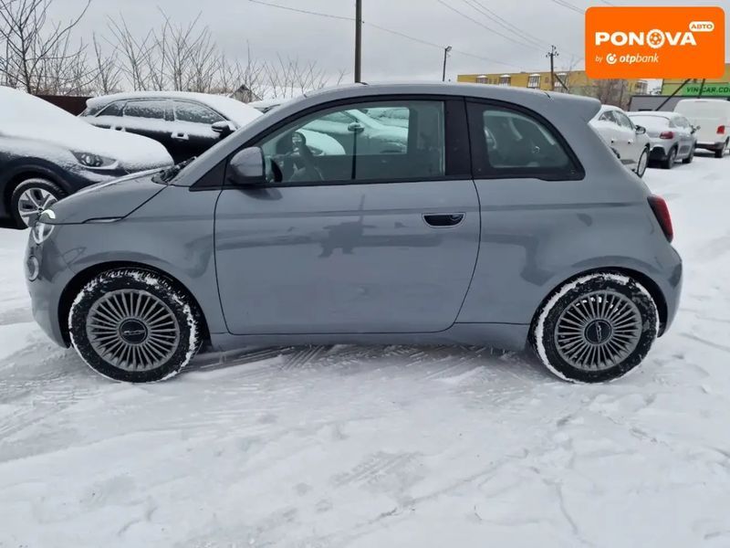 Fiat 500, 2022 г., Електро, 19 тыс. км, Хетчбек, Серый, Винница AT-10407583 фото