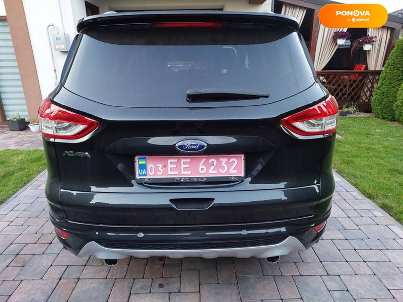 Ford Kuga, 2015, Дизель, 2 л., 166 тыс. км, Внедорожник / Кроссовер, Чорный, Ровно Cars-Pr-66058 фото