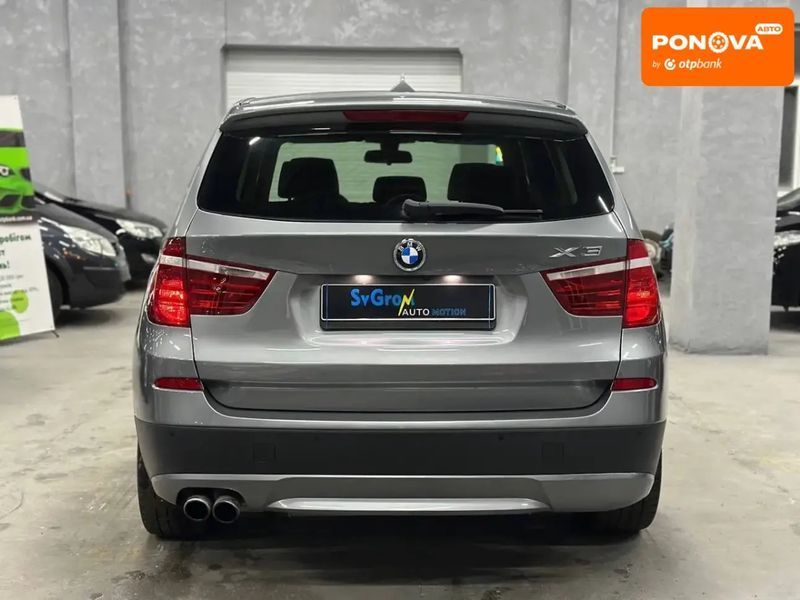 BMW X3, 2014 р., Бензин, 136 тис. км, Позашляховик / Кросовер, Сірий, Кам'янське (Дніпродзержинськ) AT-10409174 фото