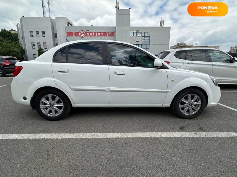 Kia Rio, 2010, Газ пропан-бутан / Бензин, 1.4 л., 222 тис. км, Седан, Білий, Київ Cars-Pr-54722 фото