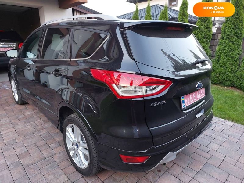 Ford Kuga, 2015, Дизель, 2 л., 166 тис. км, Позашляховик / Кросовер, Чорний, Рівне Cars-Pr-66058 фото