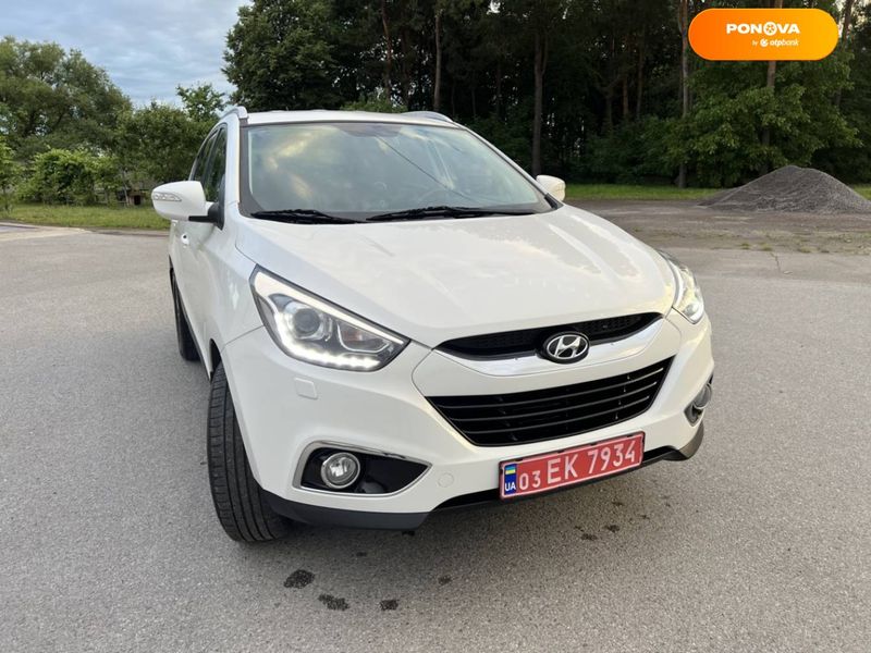 Hyundai ix35, 2014, Дизель, 2 л., 197 тис. км, Позашляховик / Кросовер, Білий, Радивилів Cars-Pr-64151 фото