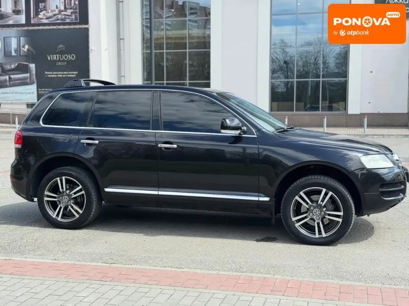 Volkswagen Touareg, 2005 г., Газ пропан-бутан / Бензин, 258 тыс. км, Внедорожник / Кроссовер, Чорный, Днепр (Днепропетровск) AT-10418052 фото