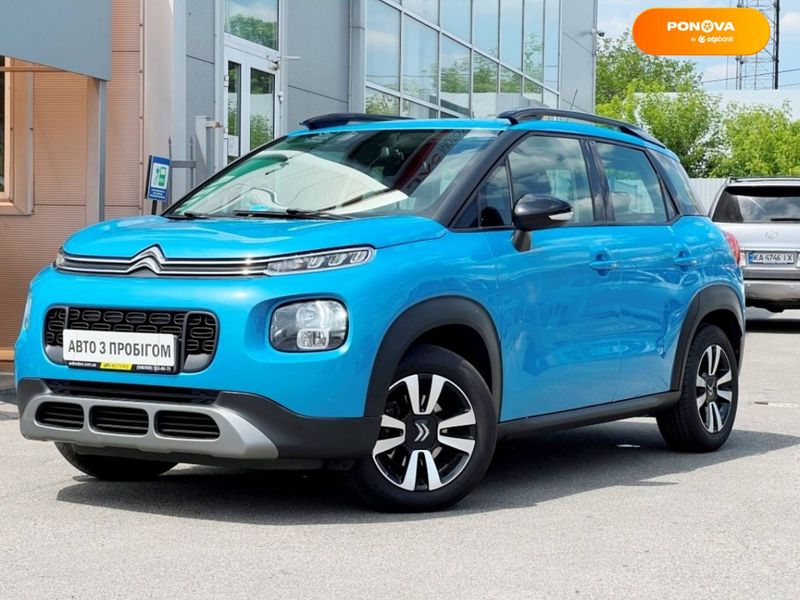 Citroen C3 Aircross, 2018, Бензин, 1.2 л., 139 тис. км, Позашляховик / Кросовер, Синій, Київ 50848 фото