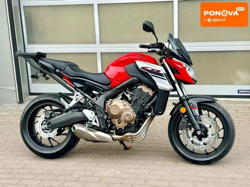 Honda CB 650F, 2018 г., Бензин, 15 тыс. км, Мотоцикл без оптекателей (Naked bike), Красный, Ровно AT-10417539 фото