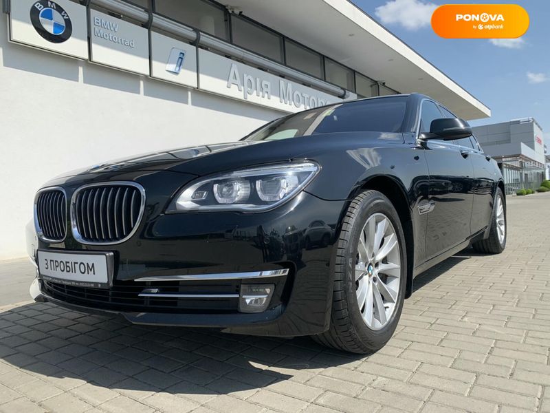 BMW 7 Series, 2014, Дизель, 2.99 л., 161 тыс. км, Седан, Чорный, Львов 108042 фото