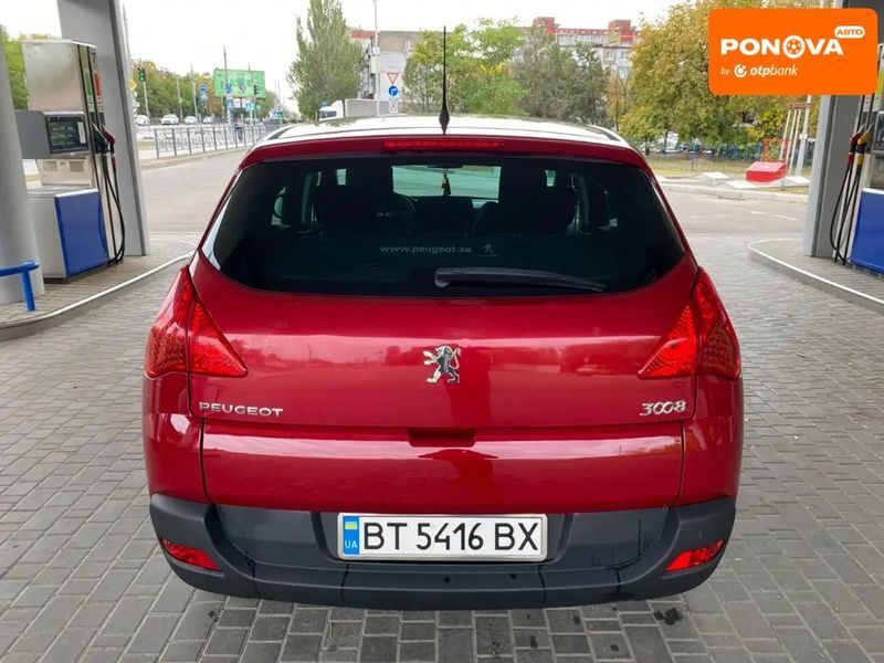 Peugeot 3008, 2011 г., Дизель, 199 тыс. км, Внедорожник / Кроссовер, Красный, Николаев AT-10403252 фото