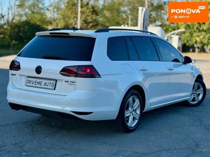 Volkswagen Golf, 2015 р., Дизель, 245 тис. км, Універсал, Білий, Дніпро (Дніпропетровськ) AT-10400514 фото