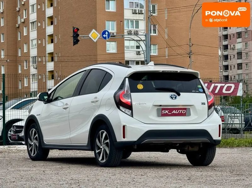 Toyota Aqua, 2019 г., Гибрид (HEV), 63 тыс. км, Хетчбек, Белый, Киев AT-10417479 фото