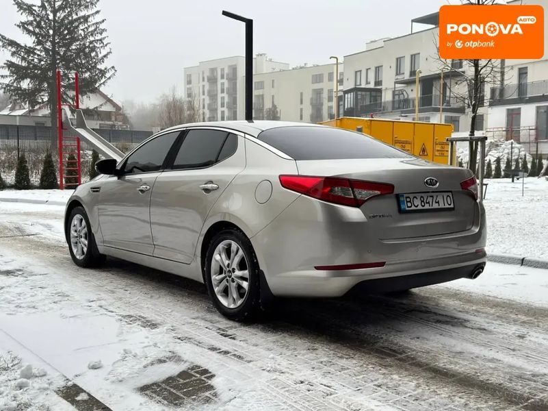 Kia Optima, 2012 р., Газ пропан-бутан / Бензин, 179 тис. км, Седан, Сірий, Львів AT-10408547 фото
