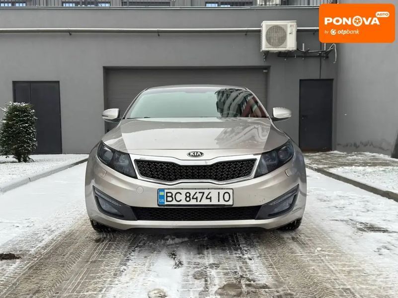 Kia Optima, 2012 р., Газ пропан-бутан / Бензин, 179 тис. км, Седан, Сірий, Львів AT-10408547 фото