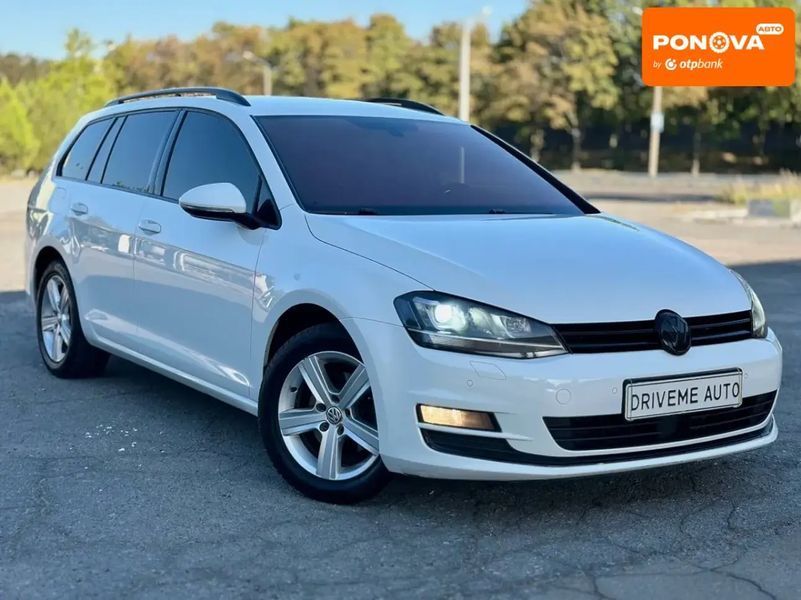 Volkswagen Golf, 2015 р., Дизель, 245 тис. км, Універсал, Білий, Дніпро (Дніпропетровськ) AT-10400514 фото