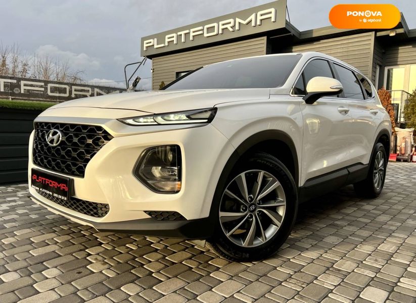 Hyundai Santa FE, 2018, Дизель, 2 л., 147 тыс. км, Внедорожник / Кроссовер, Белый, Киев 44770 фото