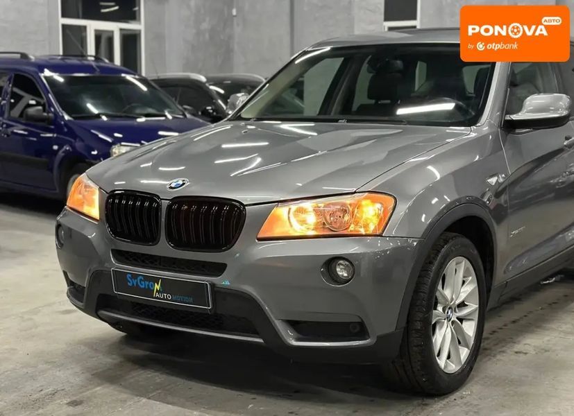 BMW X3, 2014 р., Бензин, 136 тис. км, Позашляховик / Кросовер, Сірий, Кам'янське (Дніпродзержинськ) AT-10409174 фото