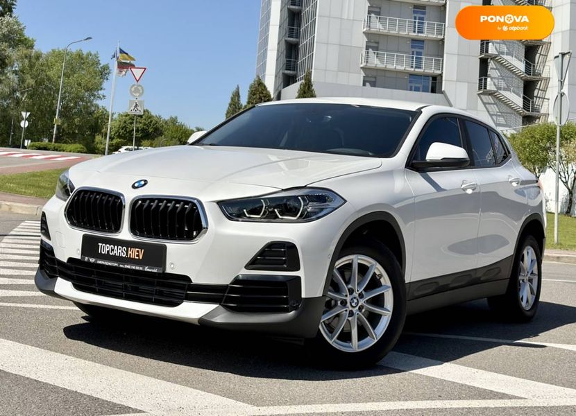 BMW X2, 2022, Бензин, 1.5 л., 1 тыс. км, Внедорожник / Кроссовер, Белый, Киев 102200 фото