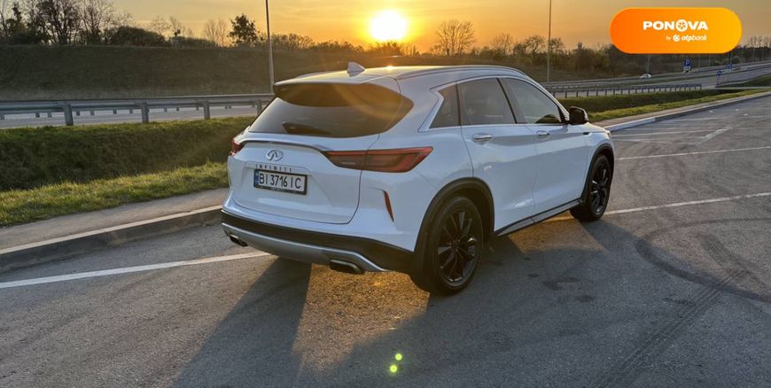 Infiniti QX50, 2018, Бензин, 2 л., 142 тис. км, Позашляховик / Кросовер, Білий, Полтава Cars-Pr-57797 фото