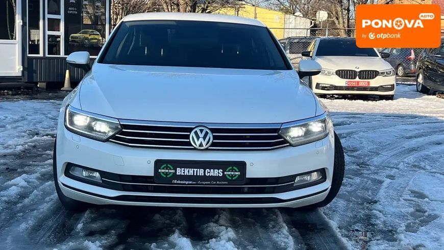 Volkswagen Passat, 2017 г., Дизель, 257 тыс. км, Седан, Белый, Полтава AT-10411254 фото
