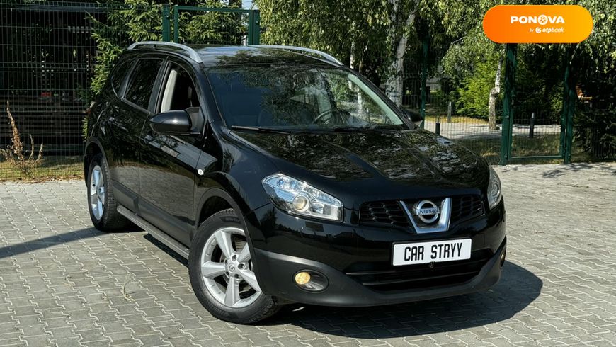 Nissan Qashqai+2, 2010, Дизель, 1.46 л., 214 тис. км, Позашляховик / Кросовер, Чорний, Стрий 109374 фото