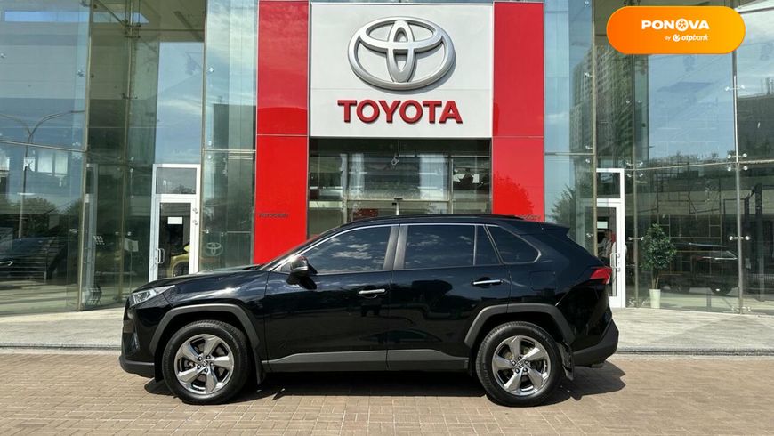 Toyota RAV4, 2019, Бензин, 2 л., 118 тис. км, Позашляховик / Кросовер, Чорний, Київ 110050 фото