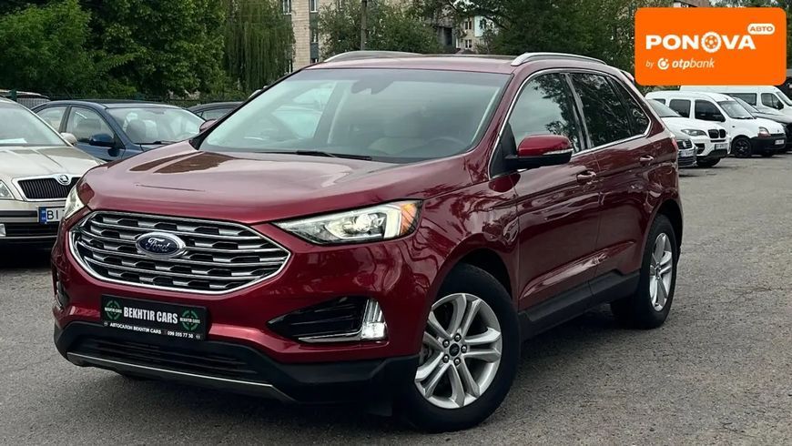 Ford Edge, 2019 р., Бензин, 65 тис. км, Позашляховик / Кросовер, Червоний, Полтава AT-10417513 фото