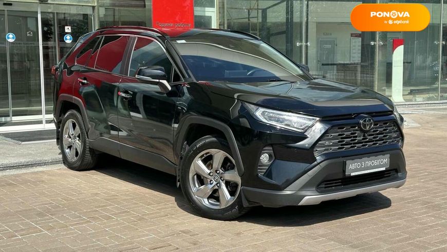 Toyota RAV4, 2019, Бензин, 2 л., 118 тис. км, Позашляховик / Кросовер, Чорний, Київ 110050 фото