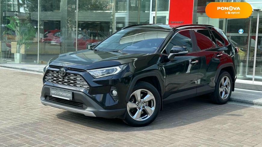 Toyota RAV4, 2019, Бензин, 2 л., 118 тис. км, Позашляховик / Кросовер, Чорний, Київ 110050 фото