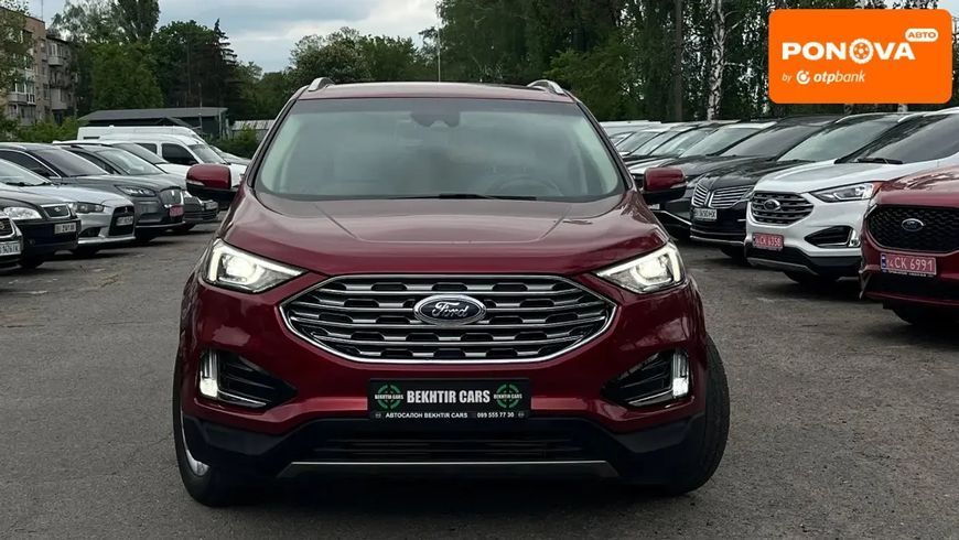 Ford Edge, 2019 р., Бензин, 65 тис. км, Позашляховик / Кросовер, Червоний, Полтава AT-10417513 фото
