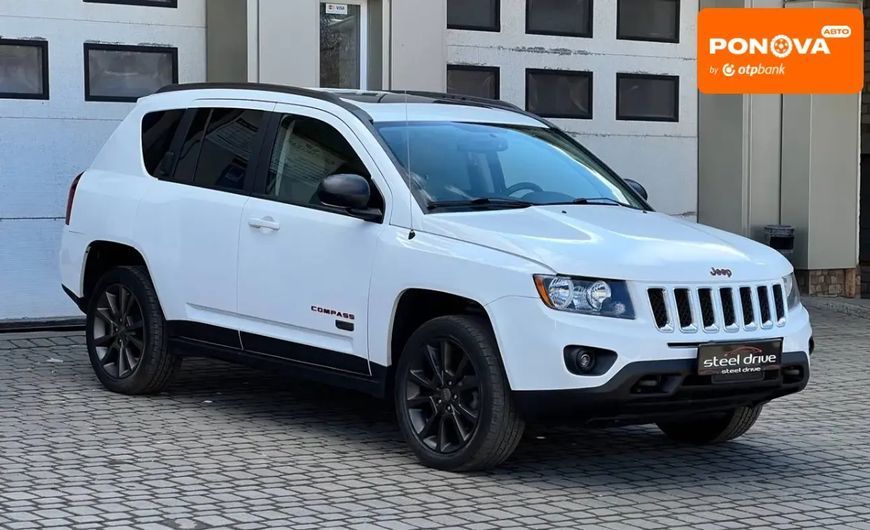 Jeep Compass, 2016 р., Бензин, 103 тис. км, Позашляховик / Кросовер, Білий, Миколаїв AT-10415819 фото