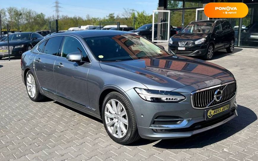 Volvo S90, 2017, Дизель, 1.97 л., 189 тыс. км, Седан, Серый, Черновцы 42868 фото