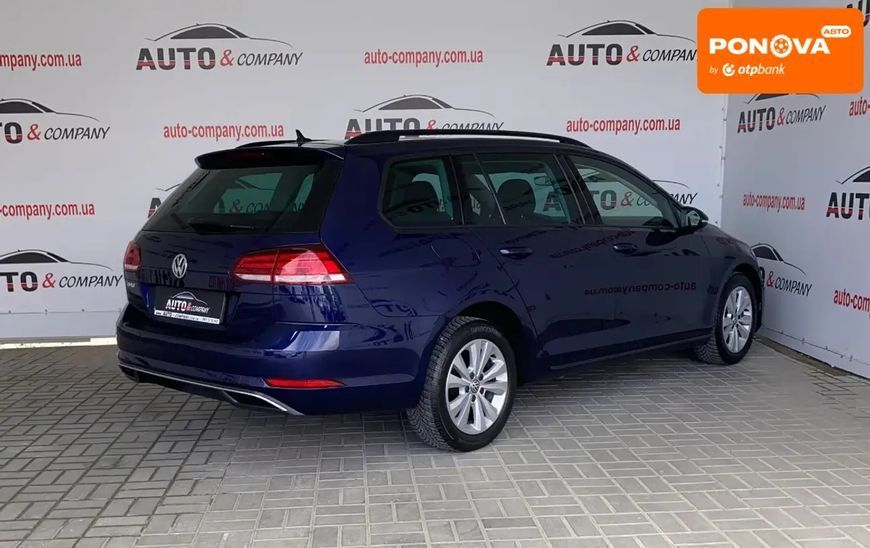 Volkswagen Golf, 2018 г., Дизель, 176 тыс. км, Универсал, Синий, Львов AT-10399546 фото