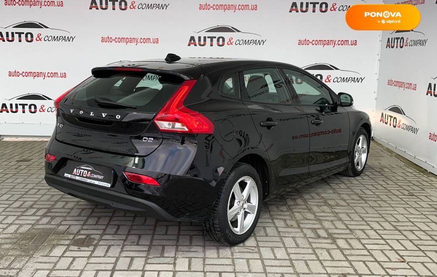 Volvo V40, 2017, Дизель, 2 л., 170 тис. км, Хетчбек, Чорний, Львів 21717 фото