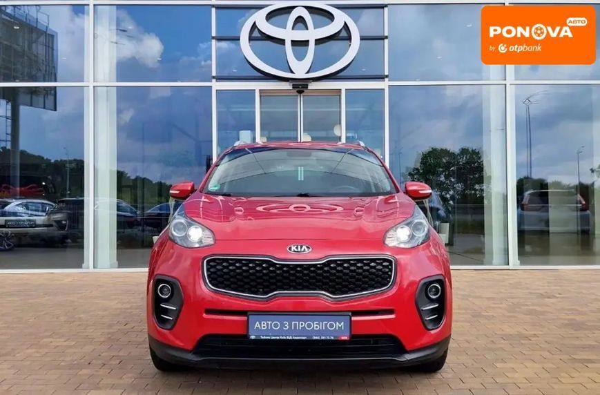 Kia Sportage, 2017 р., Дизель, 168 тис. км, Позашляховик / Кросовер, Червоний, Чубинське AT-10421731 фото