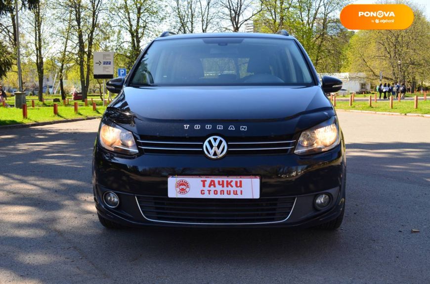 Volkswagen Touran, 2011, Дизель, 2 л., 207 тис. км, Мінівен, Чорний, Київ 35162 фото