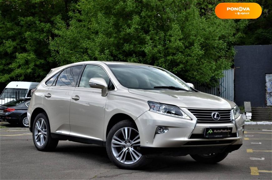 Lexus RX, 2015, Гибрид (HEV), 3.5 л., 55 тыс. км, Внедорожник / Кроссовер, Бежевый, Киев 102391 фото