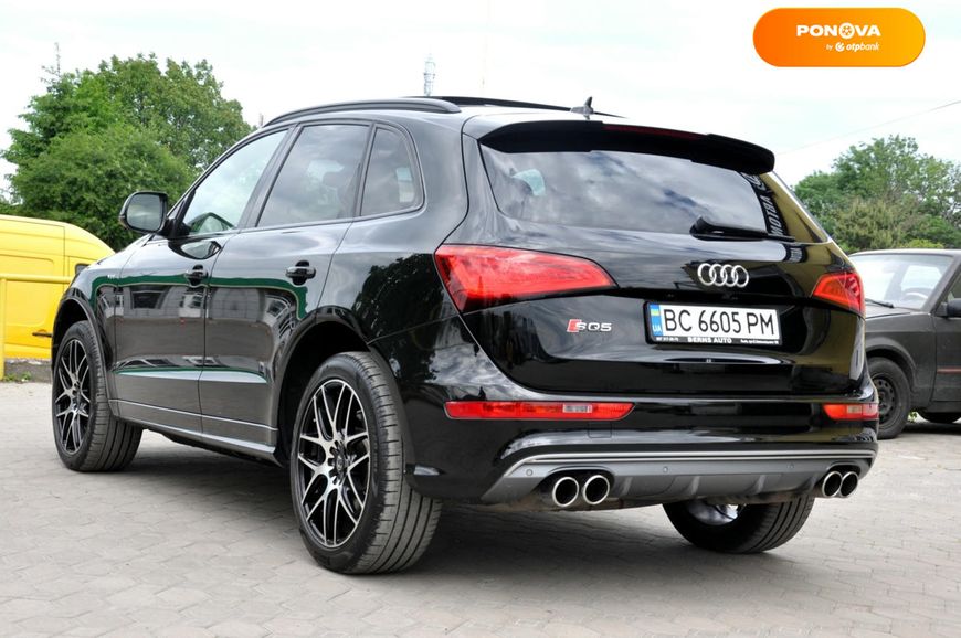 Audi SQ5, 2014, Бензин, 3 л., 160 тис. км, Позашляховик / Кросовер, Чорний, Львів 15160 фото