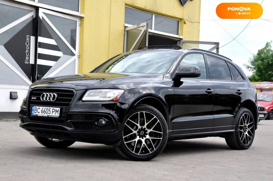 Audi SQ5, 2014, Бензин, 3 л., 160 тис. км, Позашляховик / Кросовер, Чорний, Львів 15160 фото