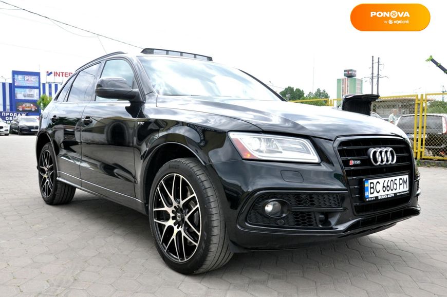 Audi SQ5, 2014, Бензин, 3 л., 160 тис. км, Позашляховик / Кросовер, Чорний, Львів 15160 фото