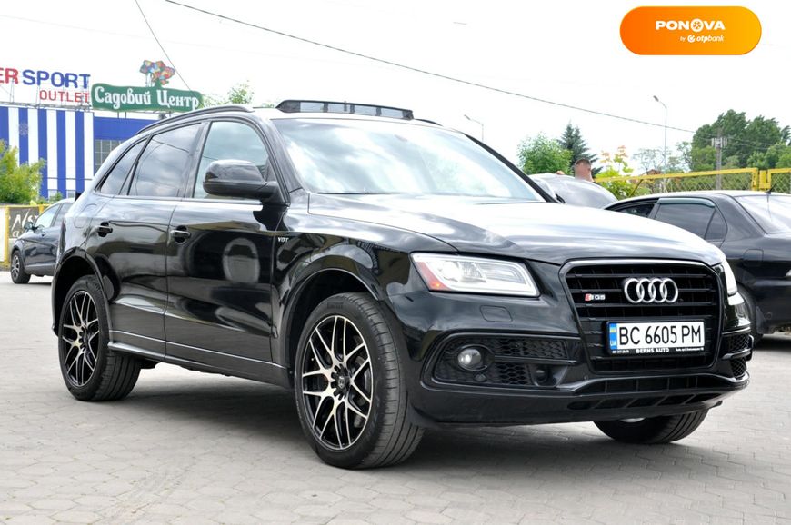 Audi SQ5, 2014, Бензин, 3 л., 160 тис. км, Позашляховик / Кросовер, Чорний, Львів 15160 фото