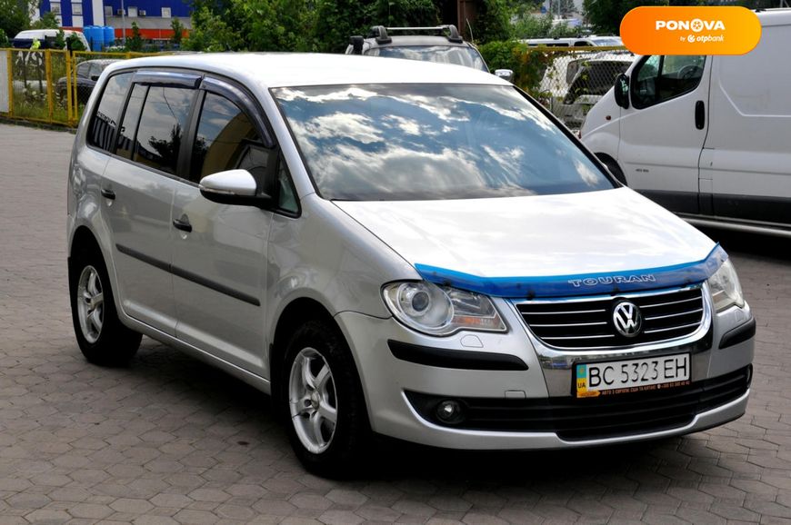 Volkswagen Touran, 2009, Бензин, 1.4 л., 235 тис. км, Мінівен, Сірий, Львів 109150 фото