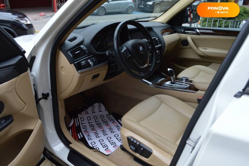 BMW X3, 2015, Бензин, 3 л., 143 тис. км, Позашляховик / Кросовер, Білий, Львів 38375 фото