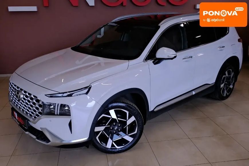 Hyundai Santa FE, 2021 г., Дизель, 61 тыс. км, Внедорожник / Кроссовер, Белый, Одесса AT-10417392 фото