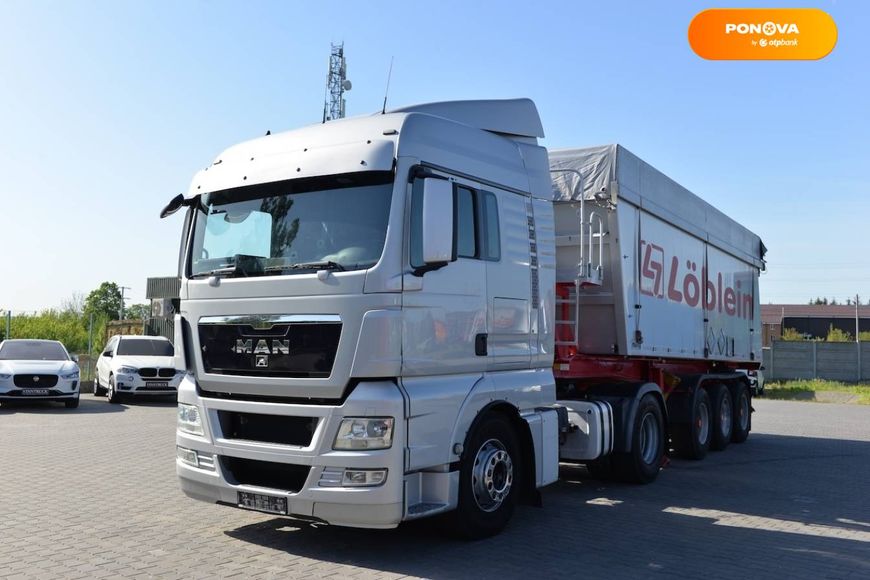 MAN TGX, 2011, Дизель, 990 тыс. км, Самоскид, Серый, Винница 41743 фото