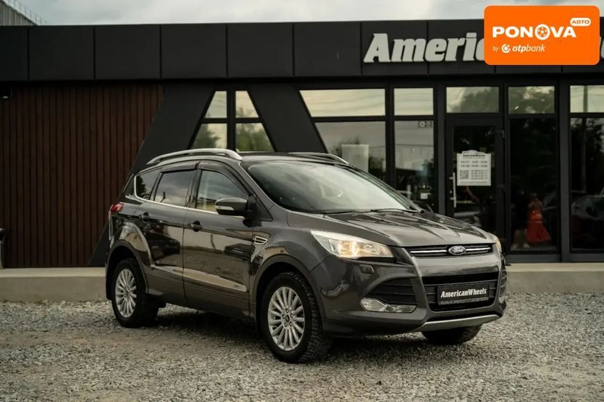 Ford Kuga, 2015 р., Дизель, 145 тис. км, Позашляховик / Кросовер, Сірий, Чернівці AT-10399933 фото