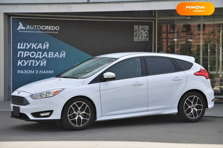 Ford Focus, 2015, Бензин, 2 л., 134 тис. км, Хетчбек, Білий, Харків 35354 фото