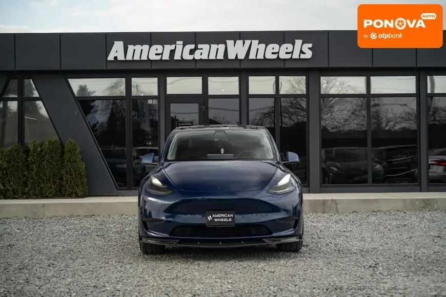 Tesla Model Y, 2021 г., Електро, 40 тыс. км, Внедорожник / Кроссовер, Синий, Черновцы AT-10413062 фото