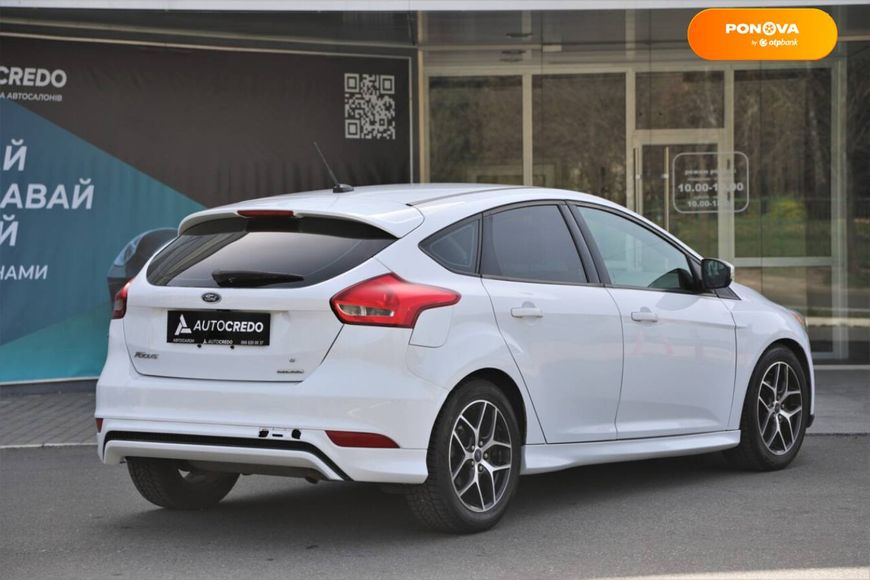 Ford Focus, 2015, Бензин, 2 л., 134 тис. км, Хетчбек, Білий, Харків 35354 фото