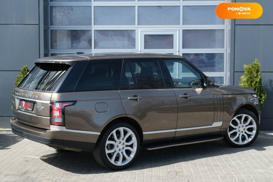 Land Rover Range Rover, 2015, Бензин, 3 л., 90 тис. км, Позашляховик / Кросовер, Коричневий, Одеса 43202 фото