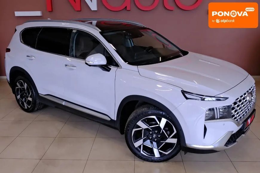 Hyundai Santa FE, 2021 г., Дизель, 61 тыс. км, Внедорожник / Кроссовер, Белый, Одесса AT-10417392 фото