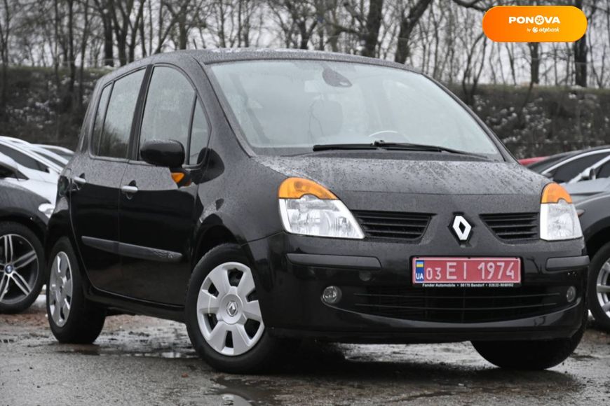 Renault Modus, 2006, Дизель, 1.5 л., 205 тис. км, Хетчбек, Чорний, Бердичів 28552 фото