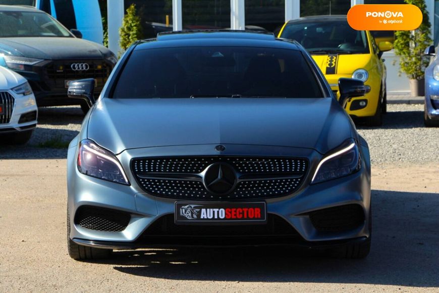 Mercedes-Benz CLS-Class, 2015, Бензин, 3 л., 124 тис. км, Седан, Сірий, Харків 45812 фото